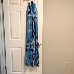 EUC athleta maxi dress with built in bra